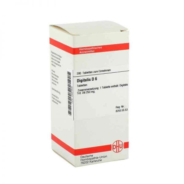 Digitalis D 6 Tabletten (200 stk)