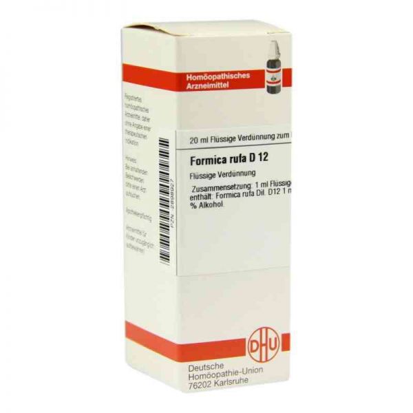 Formica Rufa D 12 Dilution (20 ml)