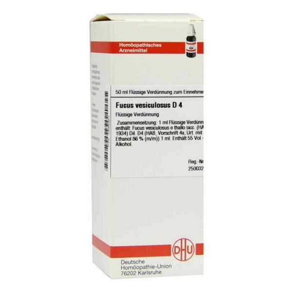 Fucus Vesiculosus D 4 Dilution (50 ml)