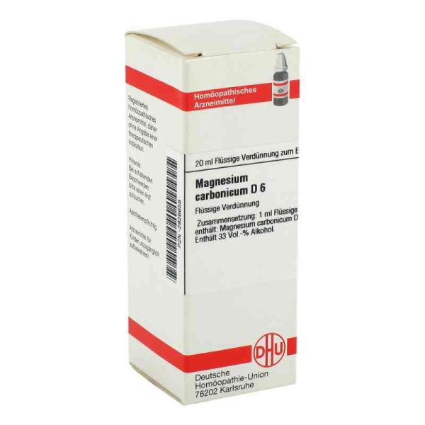 Magnesium Carbonicum D 6 Dilution (20 ml)