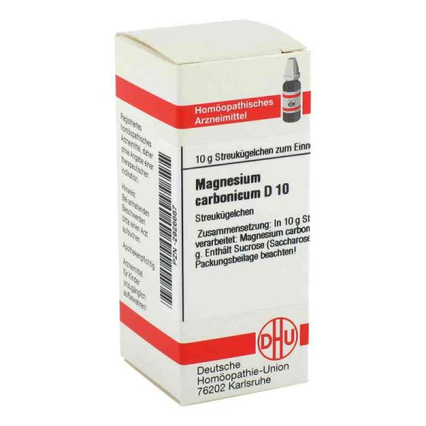 Magnesium Carbonicum D 10 Globuli (10 g)