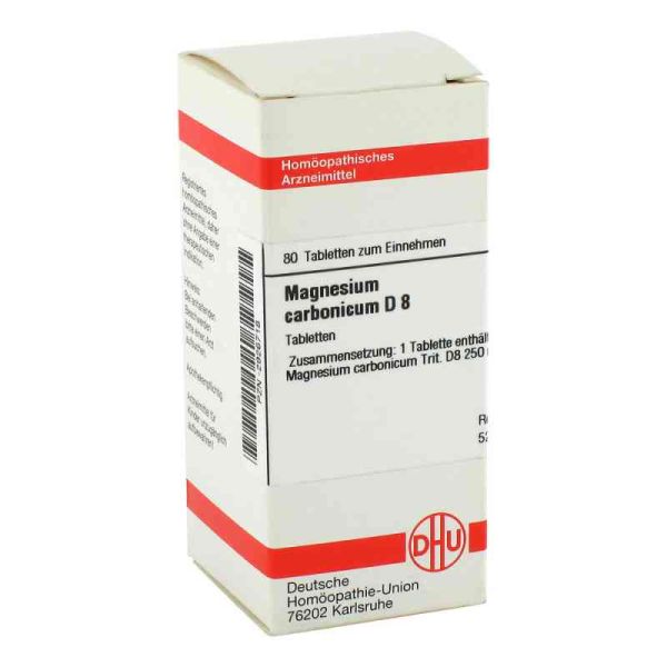 Magnesium Carbonicum D 8 Tabletten (80 stk)