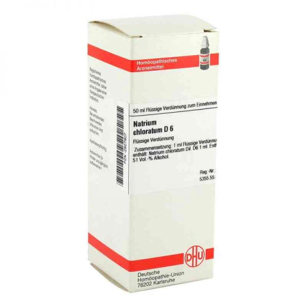 Natrium Chloratum D 6 Dilution (50 ml)