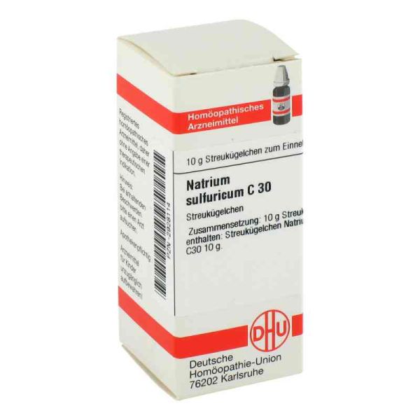 Natrium Sulfuricum C 30 Globuli (10 g)