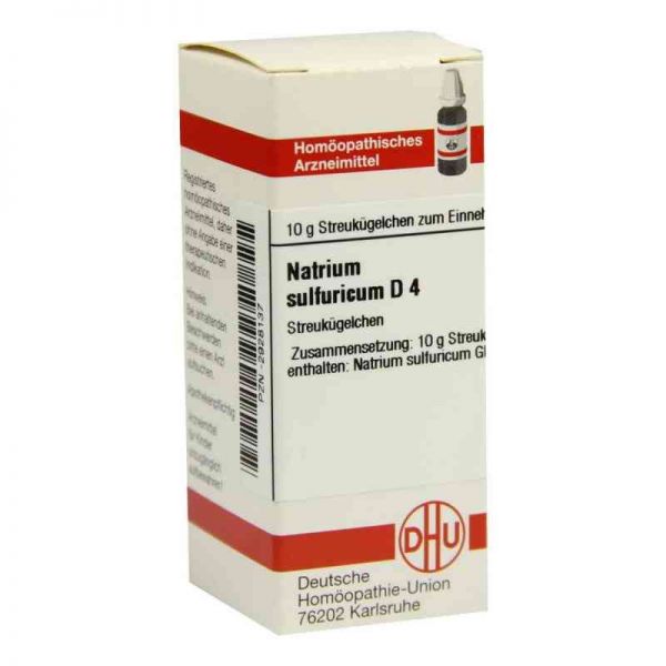 Natrium Sulfuricum D 4 Globuli (10 g)