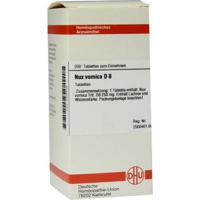 Nux Vomica D 8 Tabletten (200 stk)