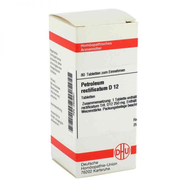 Petroleum Rectif. D 12 Tabletten (80 stk)