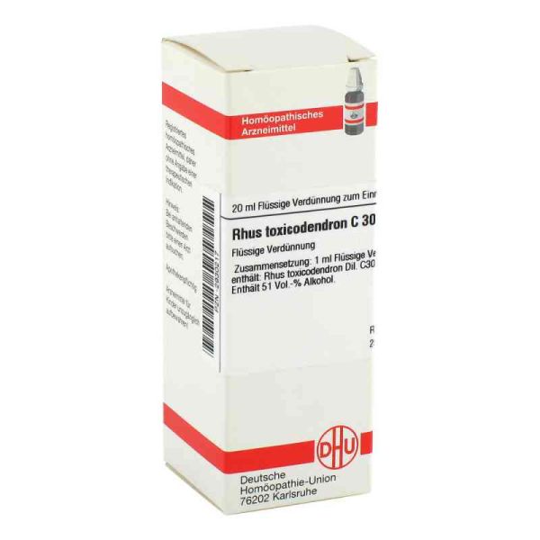 Rhus Tox. C 30 Dilution (20 ml)