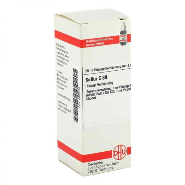 Sulfur C 30 Dilution (20 ml)