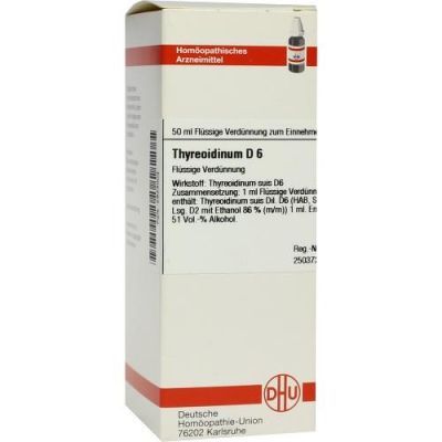 Thyreoidinum D 6 Dilution (50 ml)