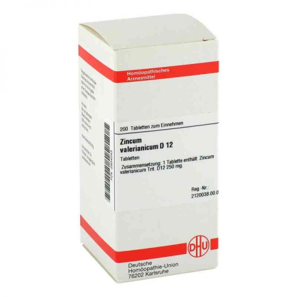 Zincum Valerianicum D 12 Tabletten (200 stk)