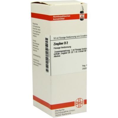 Zingiber D 2 Dilution (50 ml)