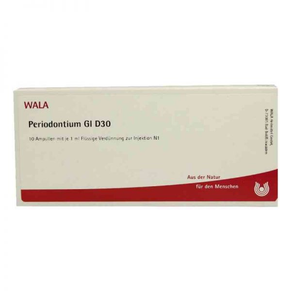 Periodontium Gl D 30 Ampullen (10X1 ml)