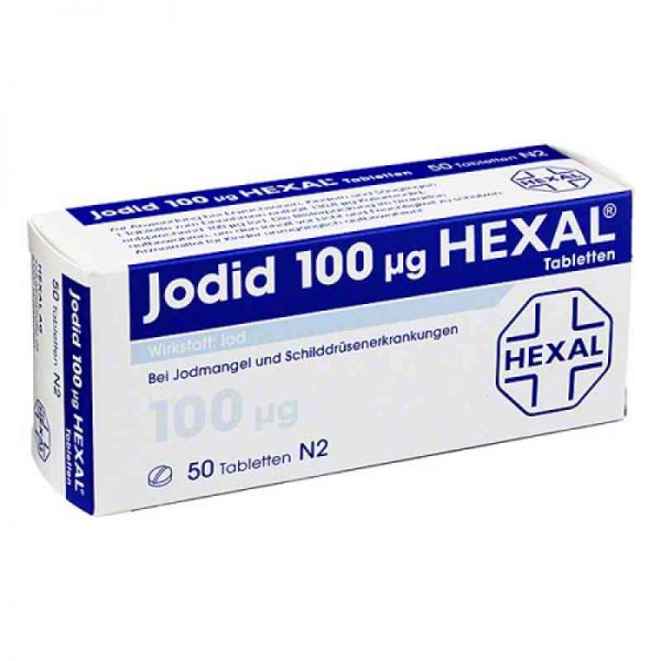 Jodid 100μg HEXAL (50 stk)