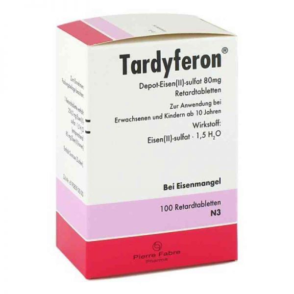 Tardyferon Depot-Eisen(II)-sulfat 80mg (100 stk)