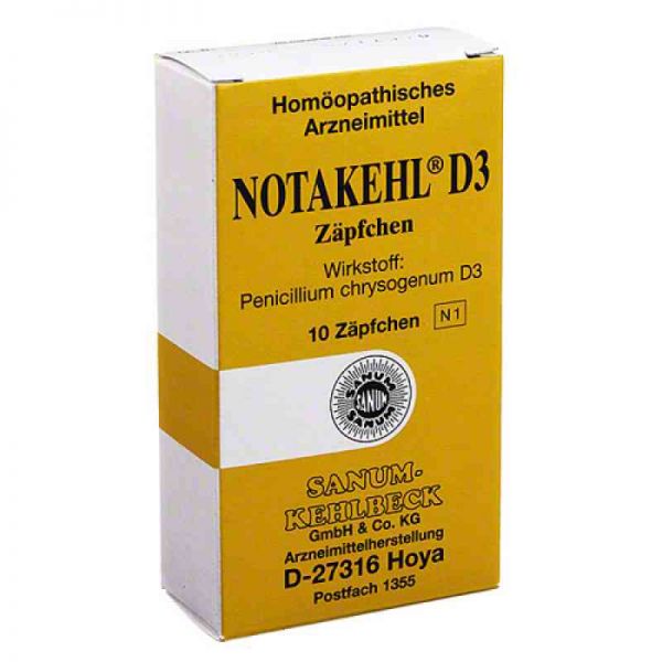 Notakehl D 3 Suppositorien (10 stk)