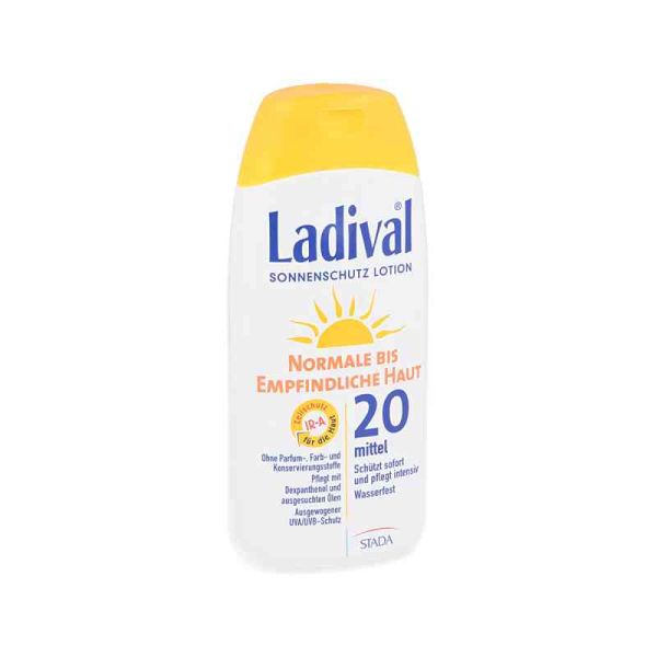 Ladival norm.bis empfindl.Haut Lotion Lsf 20 (200 ml)