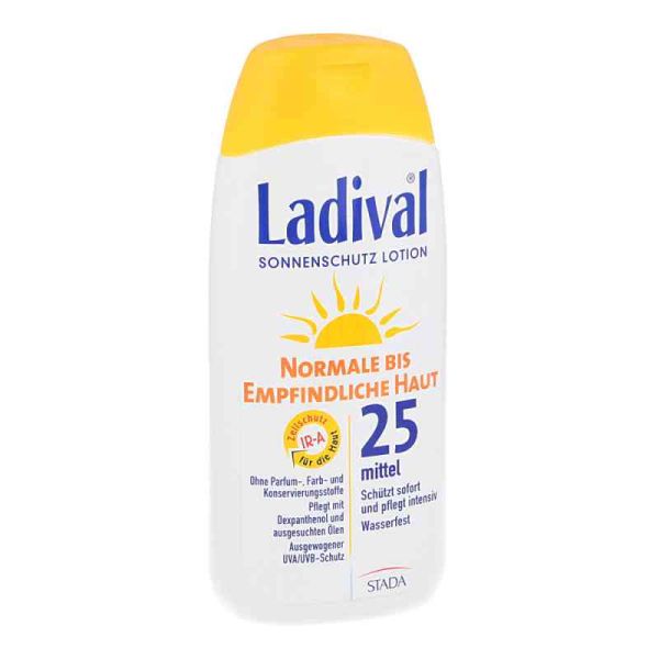 Ladival norm.bis empfindl.Haut Lotion Lsf 25 (200 ml)