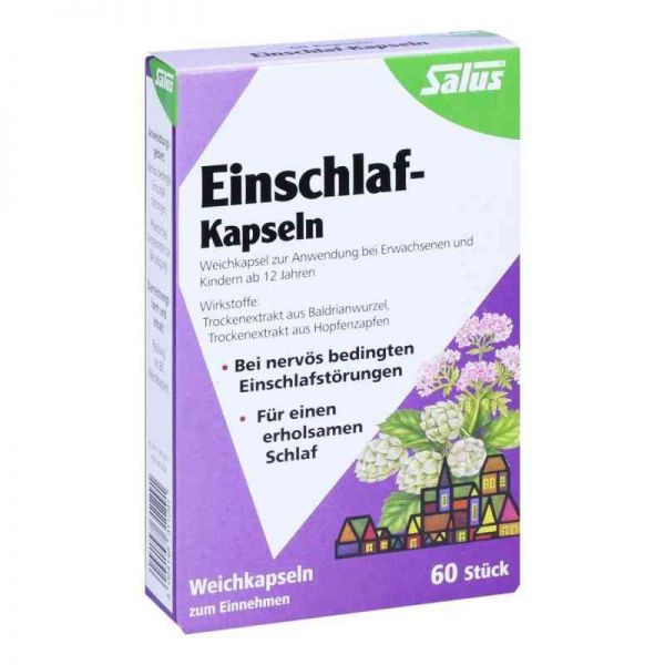 Einschlaf-Kapseln Salus (60 stk)