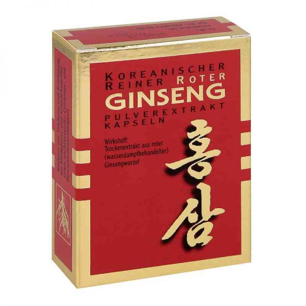 Roter Ginseng Extrakt Kapseln (30 stk)