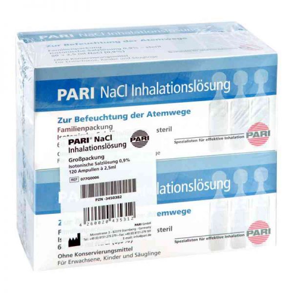 Pari Nacl Inhalationslösung Ampullen (120X2.5 ml)