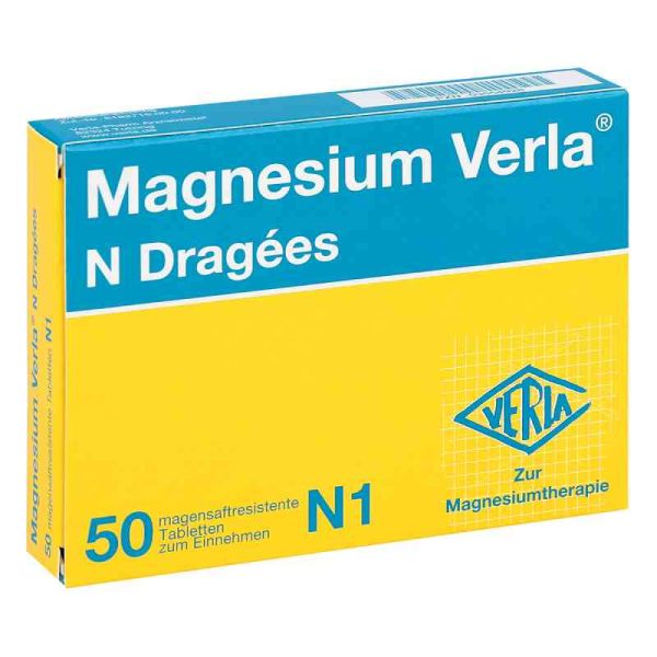 Magnesium Verla N Dragees (50 stk)