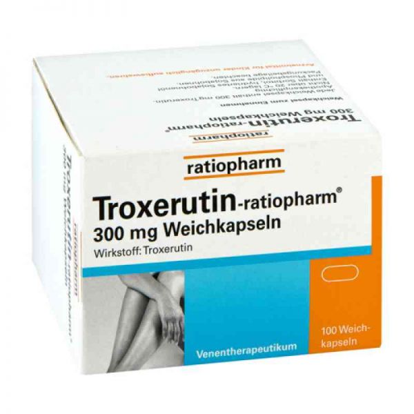 Troxerutin-ratiopharm 300mg (100 stk)