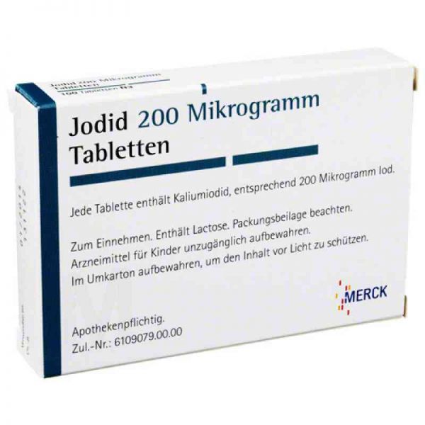 Jodid 200 Mikrogramm (100 stk)