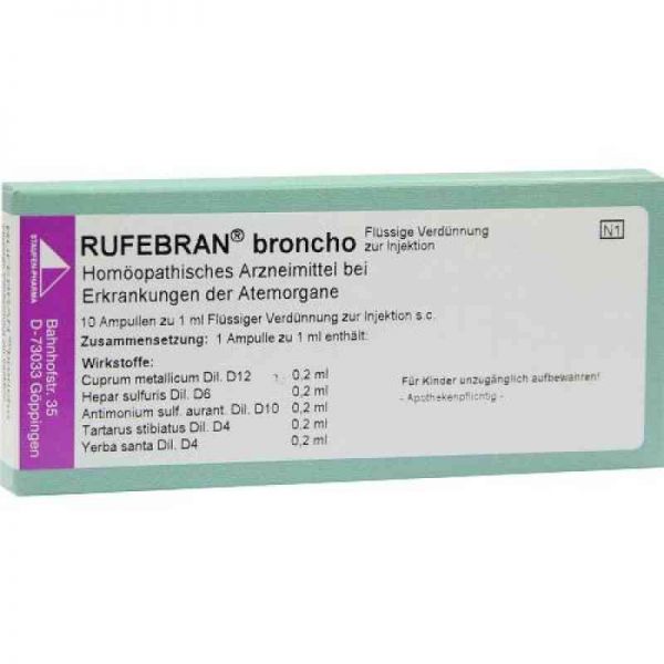 Rufebran broncho Ampullen (10 stk)