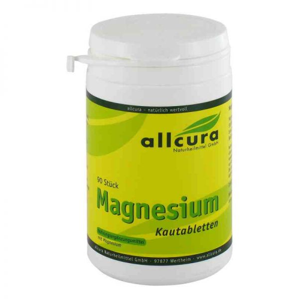 Magnesium Kautabletten ohne Zucker (90 stk)