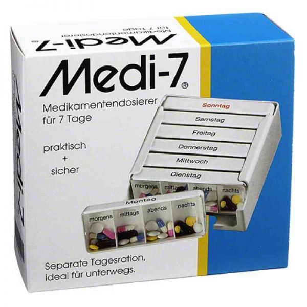 Medi 7 Medikamenten Dosierer für 7 Tage (1 stk)