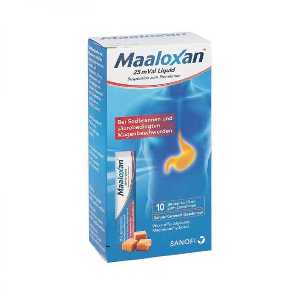 Maaloxan 25mVal Liquid Beutel (10X10 ml)