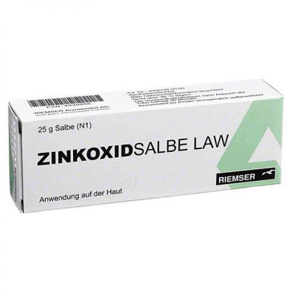 Zinkoxid Salbe Law (25 g)