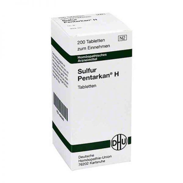 Sulfur Pentarkan H Tabletten (200 stk)