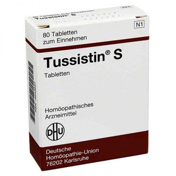 Tussistin S Tabletten (80 stk)