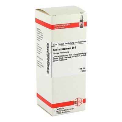 Aralia Racemosa D 4 Dilution (50 ml)