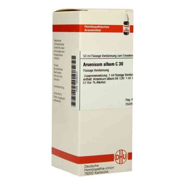 Arsenicum Album C 30 Dilution (50 ml)