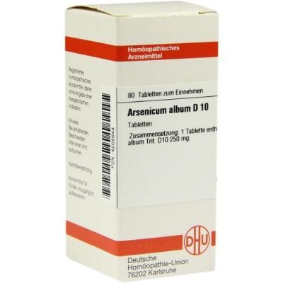 Arsenicum Album D 10 Tabletten (80 stk)