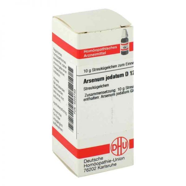 Arsenum Jodatum D 12 Globuli (10 g)