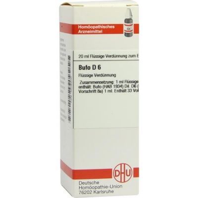 Bufo D 6 Dilution (20 ml)