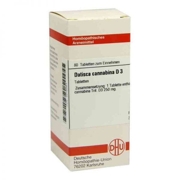 Datisca Cannabina D 3 Tabletten (80 stk)