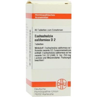 Eschscholzia D 2 Tabletten (80 stk)