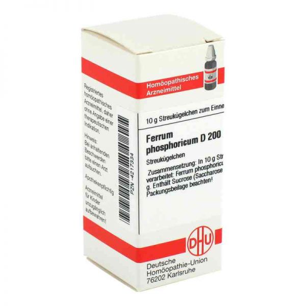 Ferrum Phosphoricum D 200 Globuli (10 g)