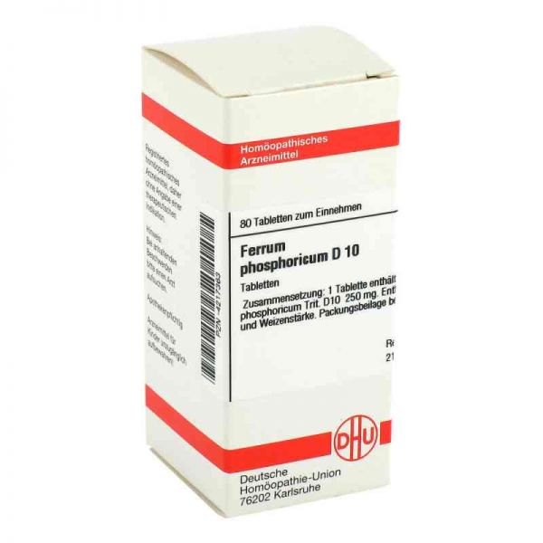 Ferrum Phosphoricum D 10 Tabletten (80 stk)