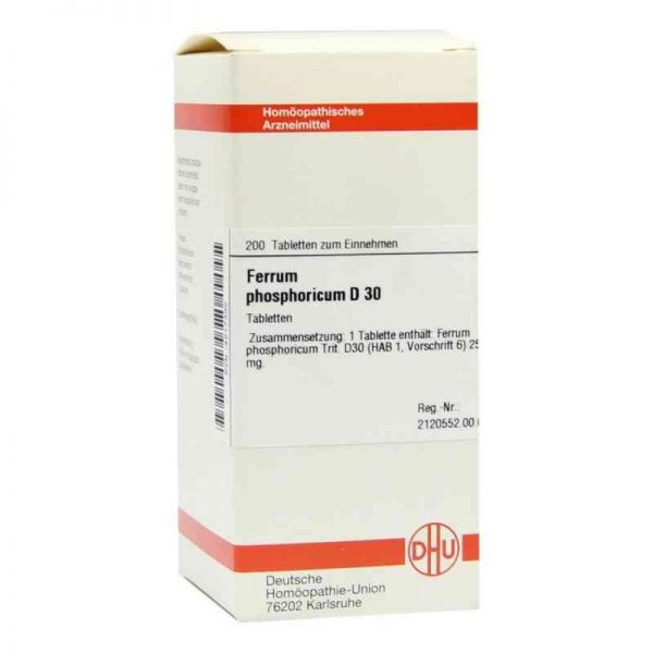 Ferrum Phosphoricum D 30 Tabletten (200 stk)