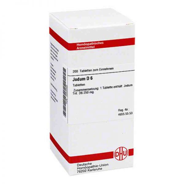 Jodum D 6 Tabletten (200 stk)