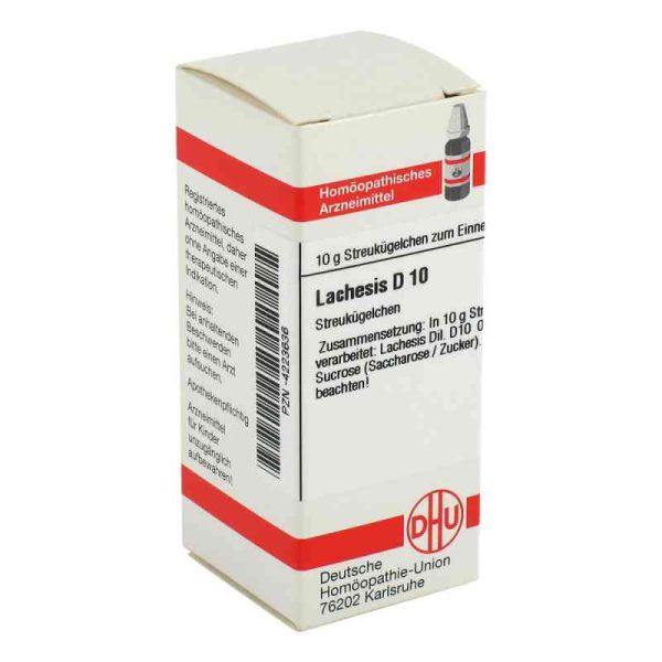 Lachesis D 10 Globuli (10 g)