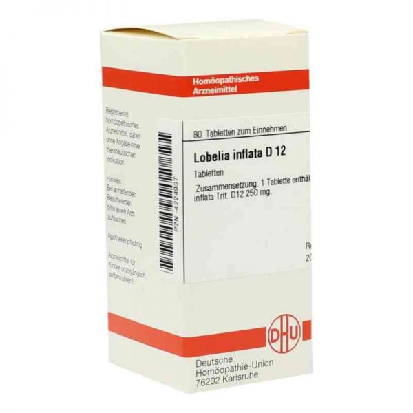 Lobelia Inflata D 12 Tabletten (80 stk)