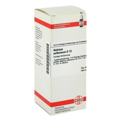 Natrium Sulfuricum D 12 Dilution (50 ml)