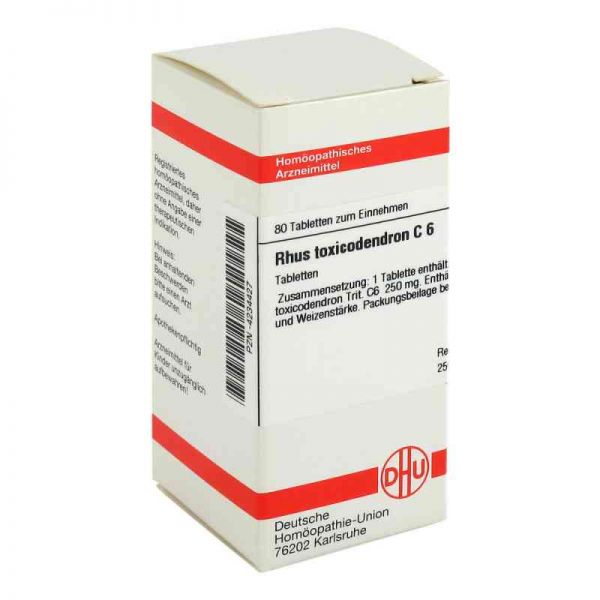 Rhus Tox. C 6 Tabletten (80 stk)